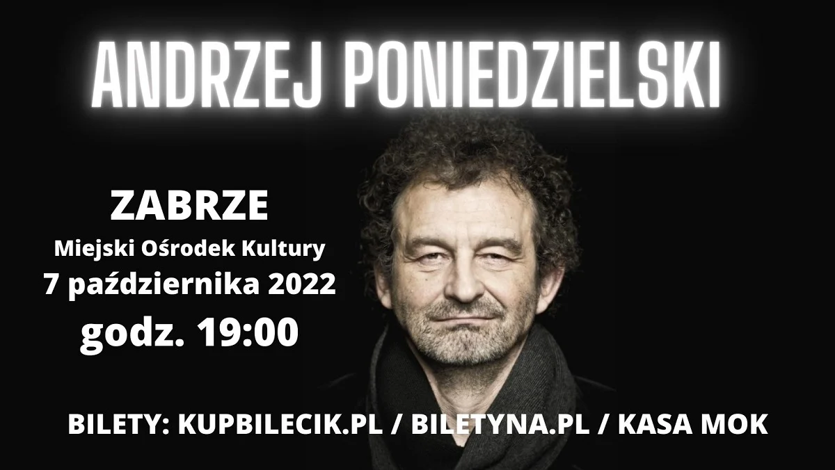 Wieczór kabaretowy z Andrzejem Poniedzielskim