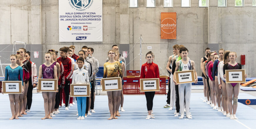 Mistrzowie gimnastyki sportowej rywalizowali w Zabrzu