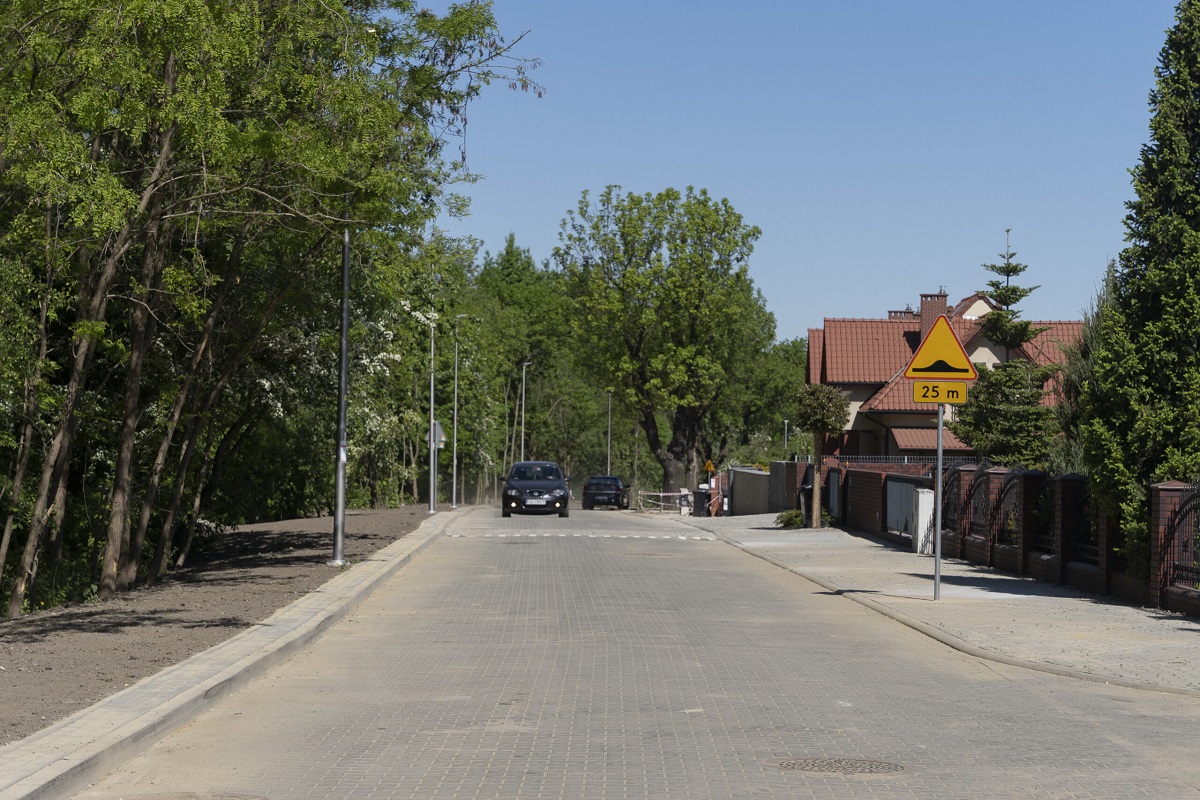 W Grzybowicach zakończono kolejną inwestycję drogową