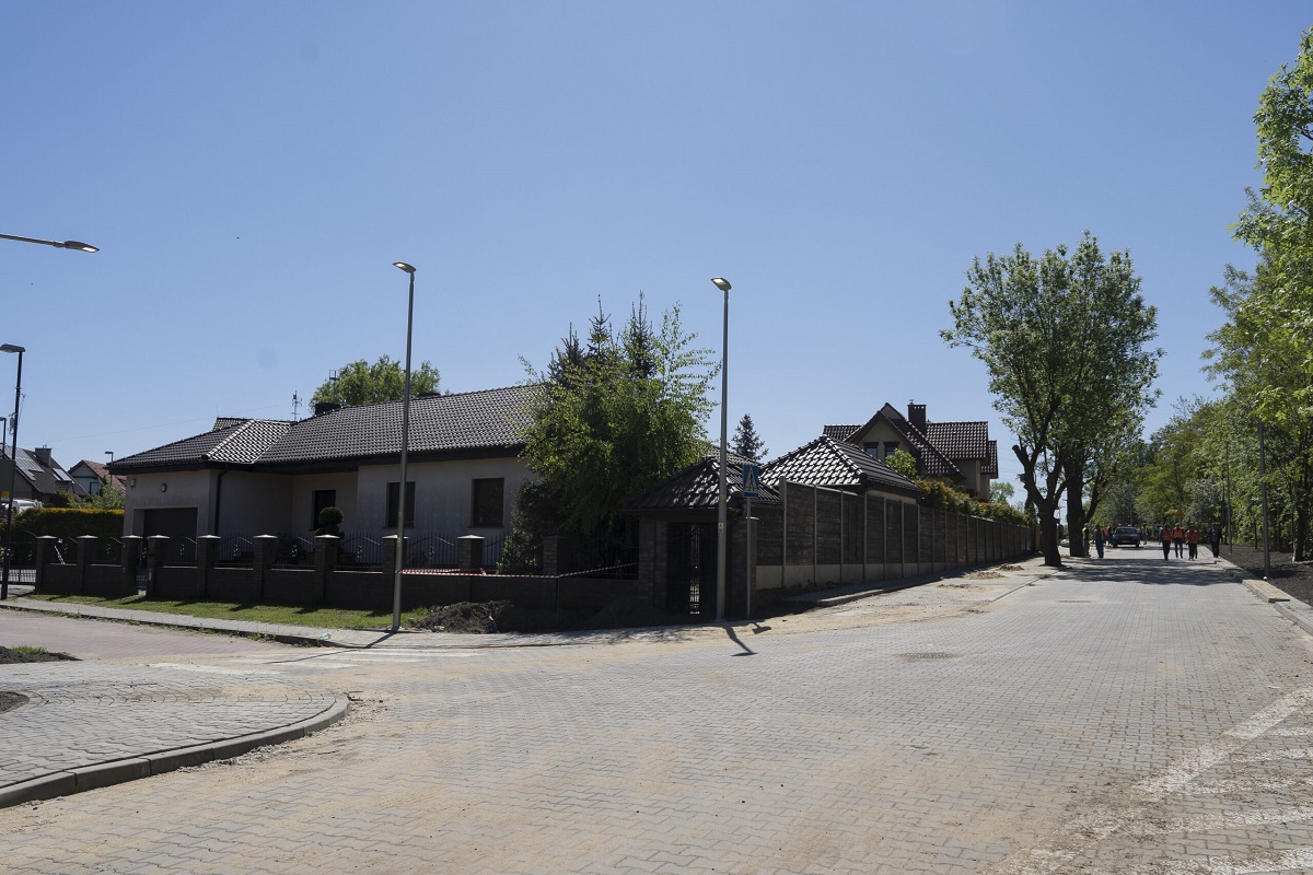 W Grzybowicach zakończono kolejną inwestycję drogową