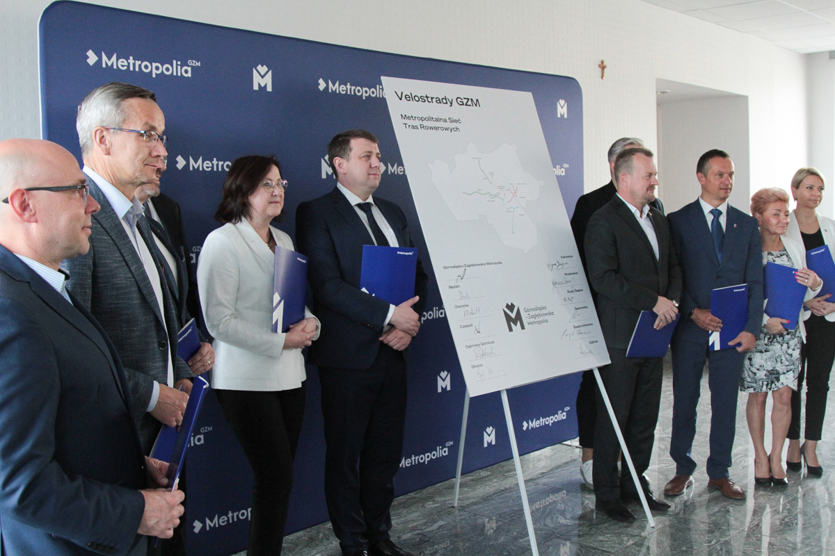 Miasta GZM wchodzą w etap realizacji pierwszych czterech velostrad