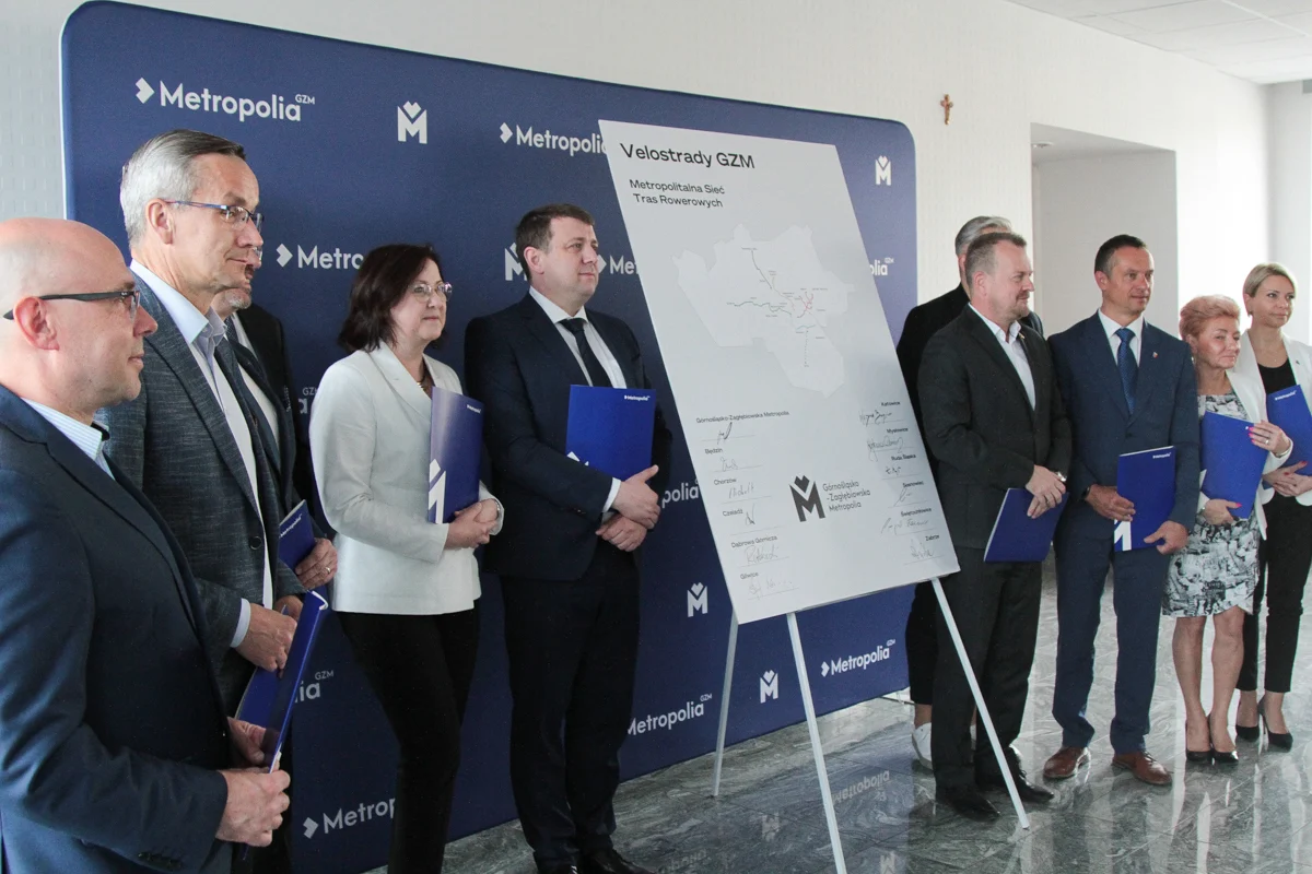 Miasta GZM wchodzą w etap realizacji pierwszych czterech velostrad