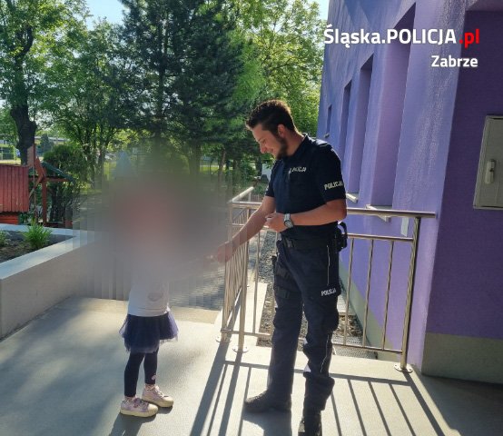 Bezpieczna droga do przedszkola z dzielnicowymi