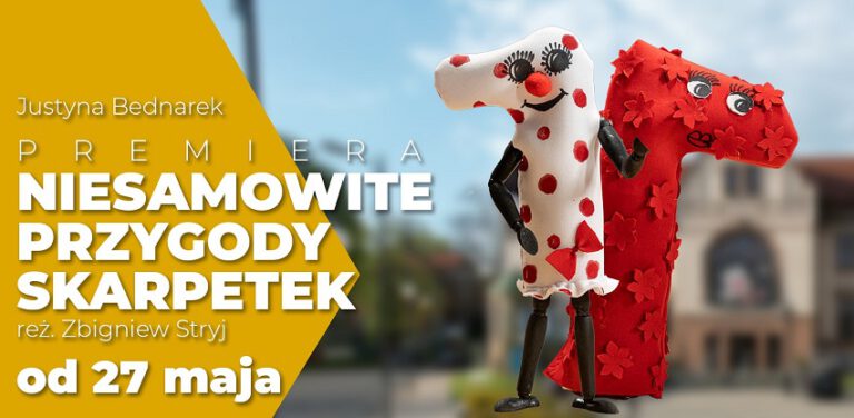 "Niesamowite przygody skarpetek" – premiera w Teatrze Nowym w Zabrzu