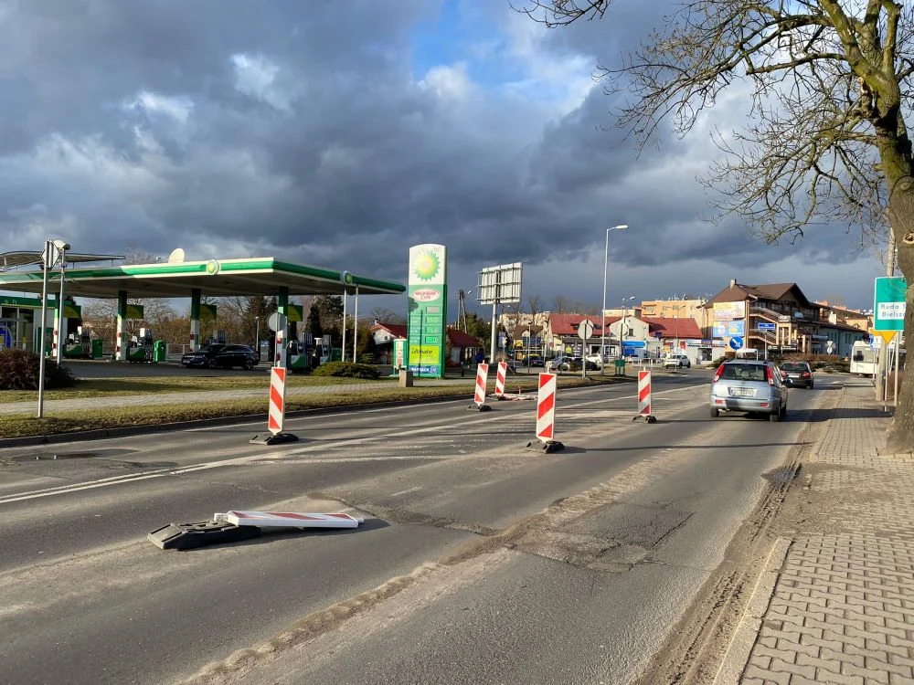 Uwaga! Kolejny etap prac drogowych na 1 Maja. Będą utrudnienia