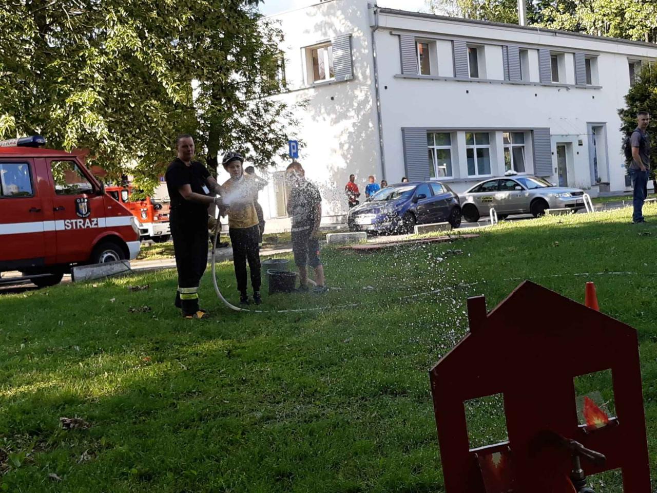 Strażacy z OSP świętowali Dzień Dziecka! / fot. OSP Ruda Śląska 1