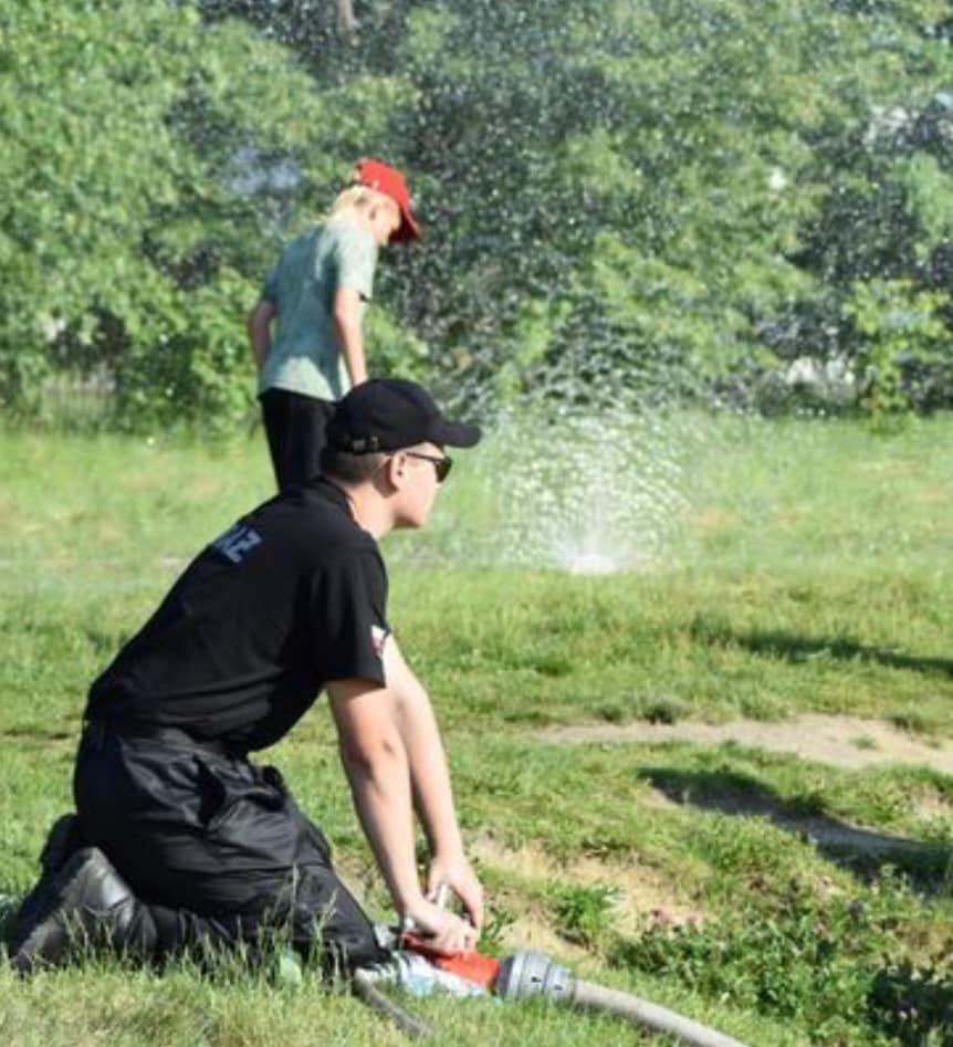 Strażacy z OSP świętowali Dzień Dziecka! / fot. OSP Ruda Śląska 2