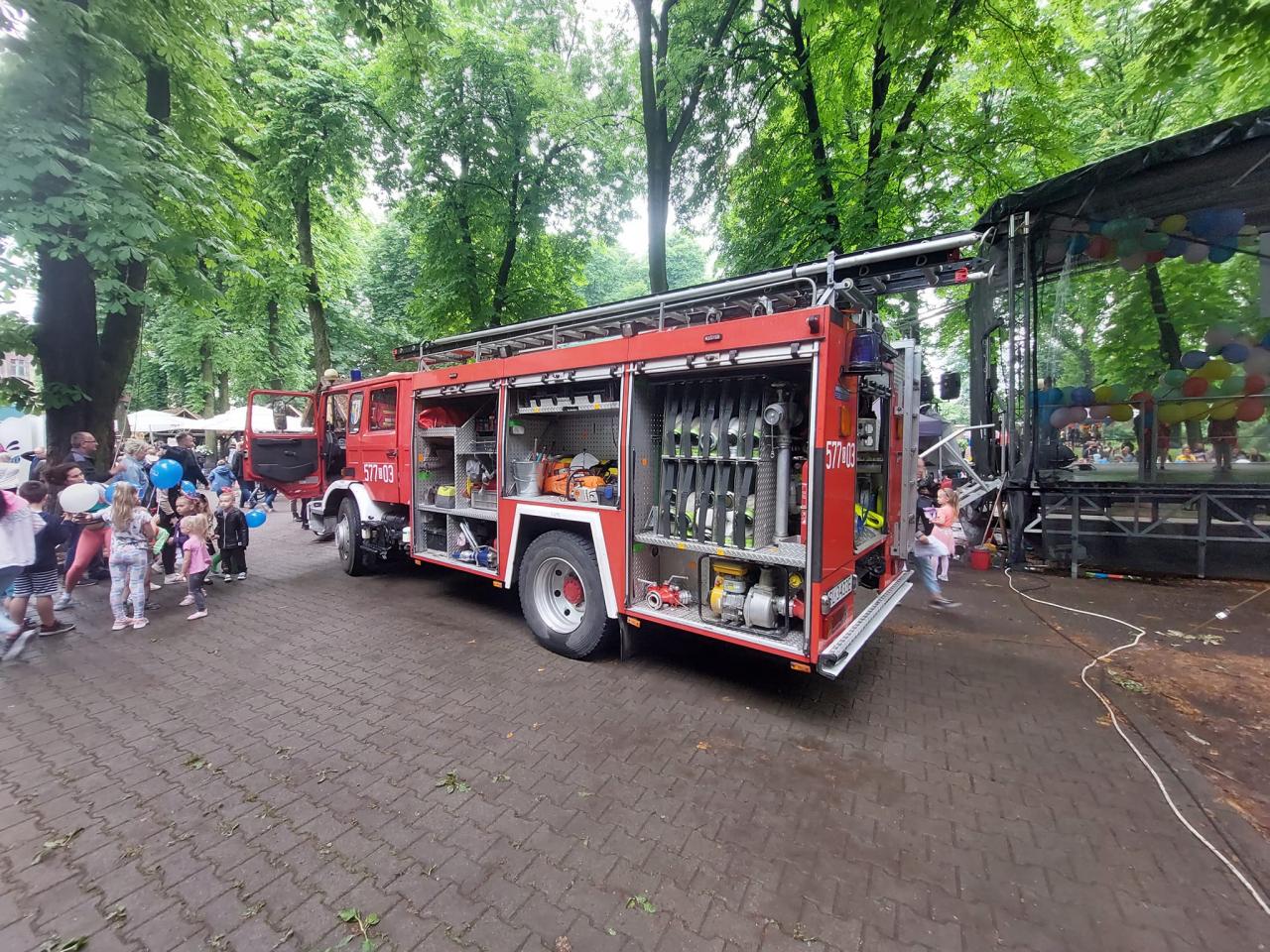 Strażacy z OSP świętowali Dzień Dziecka! / fot. OSP Ruda Śląska 7