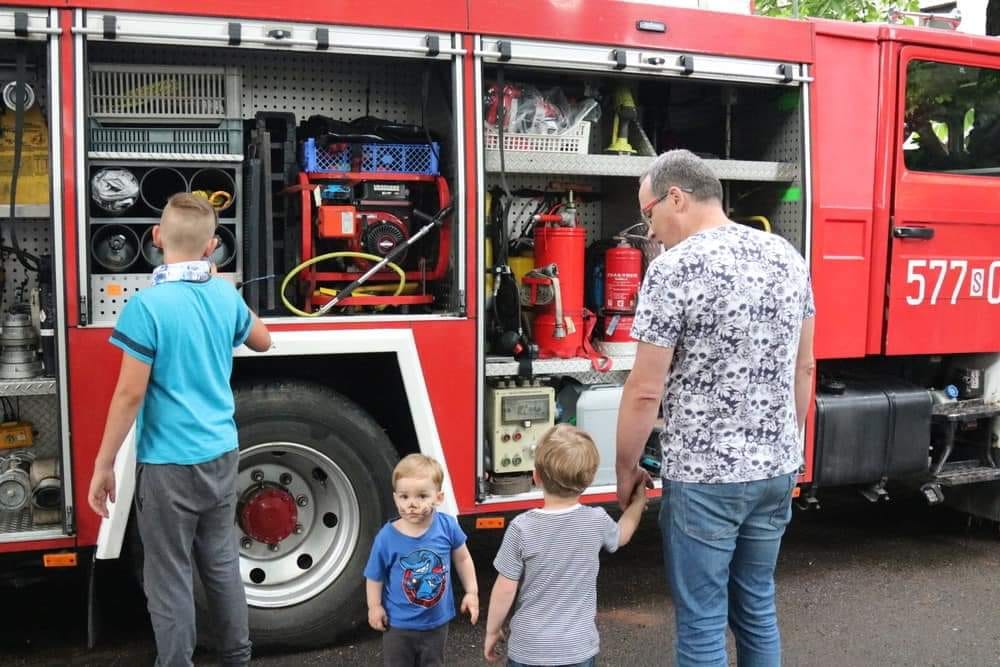 Strażacy z OSP świętowali Dzień Dziecka! / fot. OSP Ruda Śląska 9
