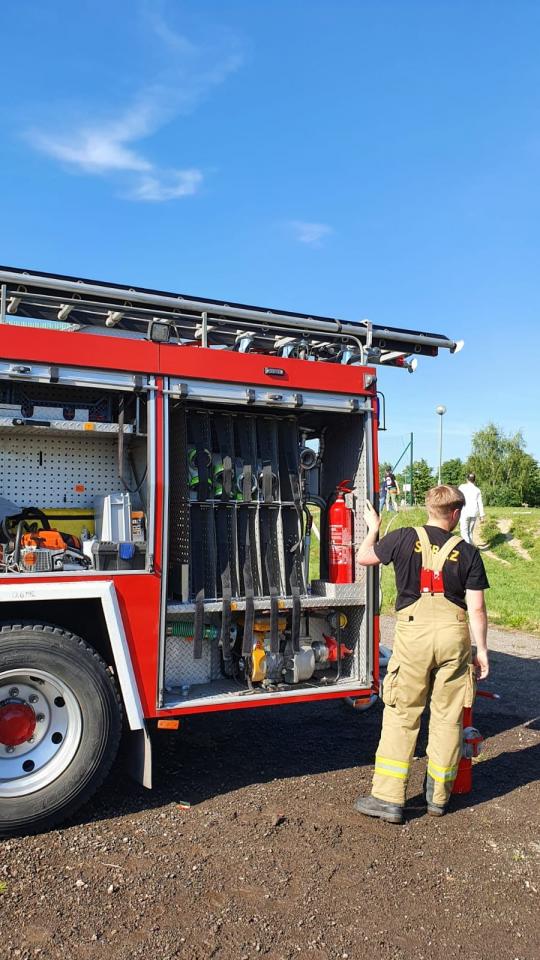 Strażacy z OSP świętowali Dzień Dziecka! / fot. OSP Ruda Śląska 17