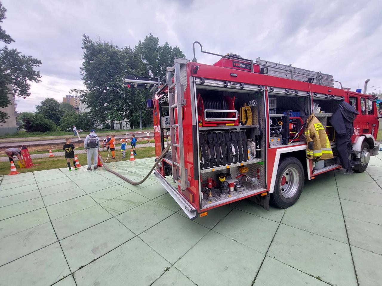 Strażacy z OSP świętowali Dzień Dziecka! / fot. OSP Ruda Śląska 41