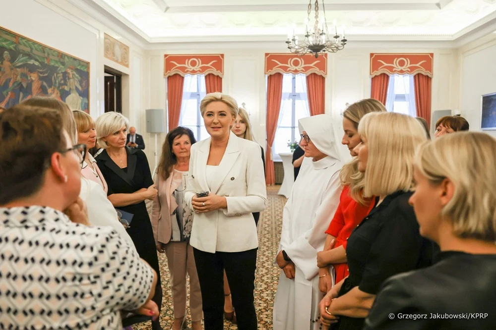 Laureaci konkursu w Pałacu Prezydenckim 7