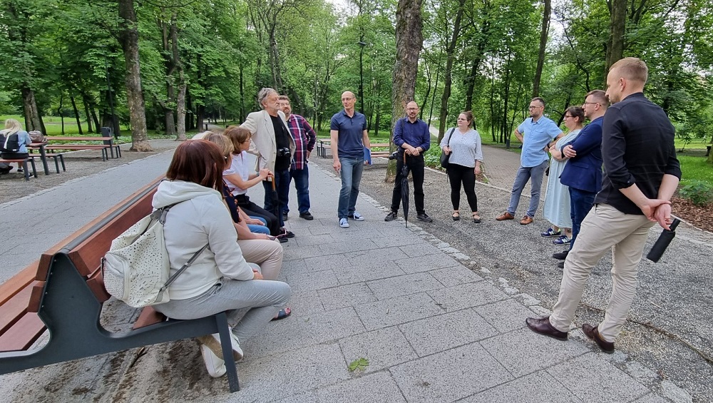 W czwartek na terenie miasta odbył się spacer badawczy