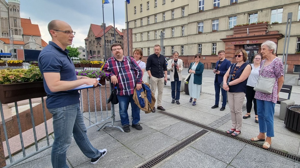 W czwartek na terenie miasta odbył się spacer badawczy