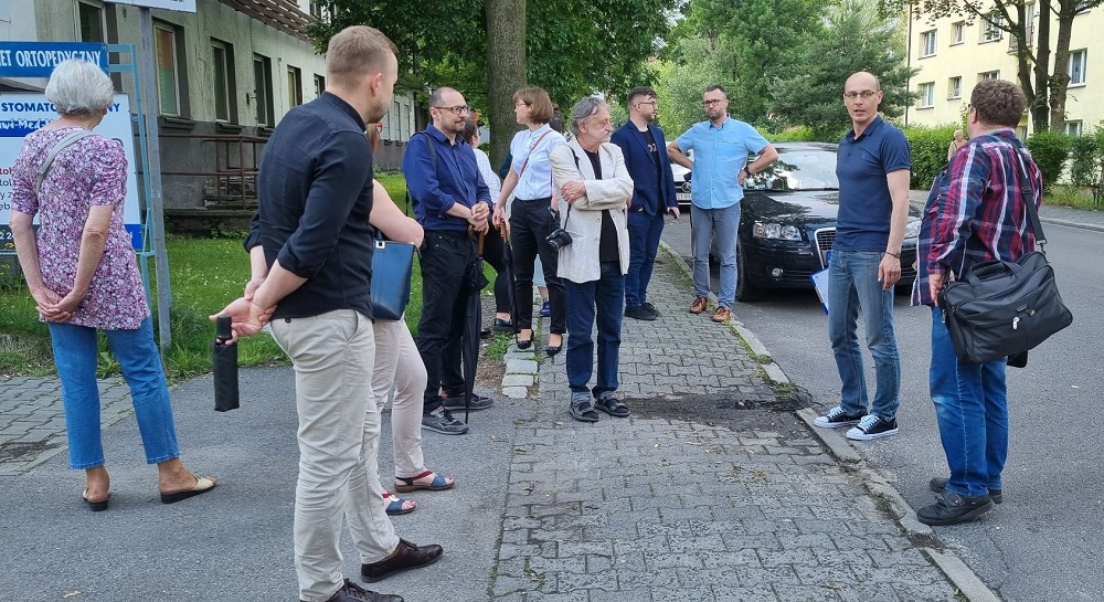 W czwartek na terenie miasta odbył się spacer badawczy