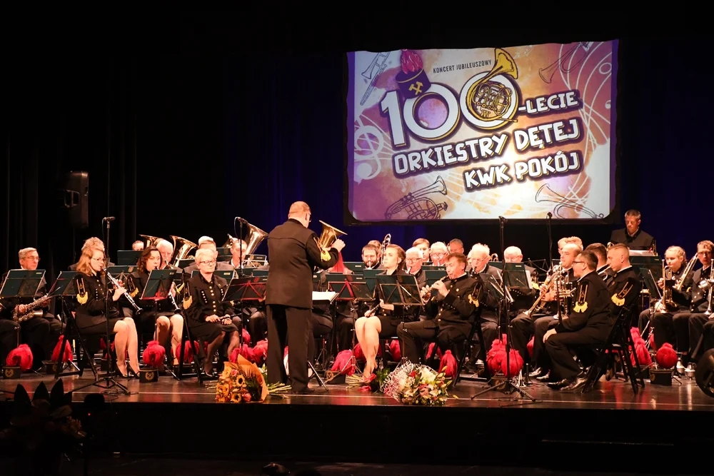 Orkiestra Dęta KWK "Pokój" obchodziła swoje 100-lecie! [ZDJĘCIA]