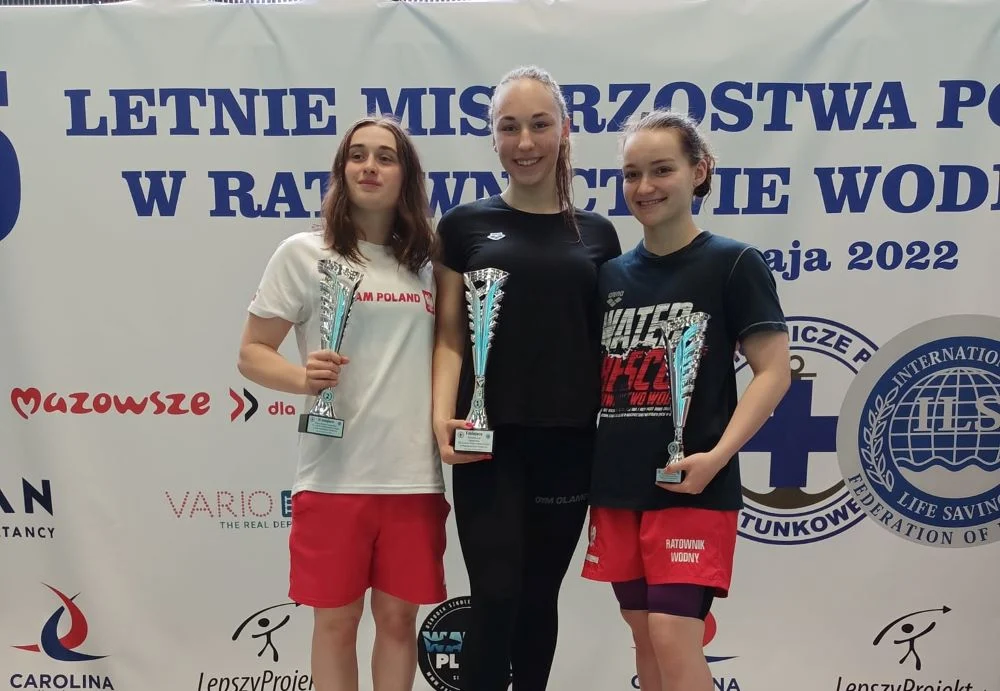 17-letnia rudzianka odnosi ogromne sukcesy w ratownictwie wodnym
