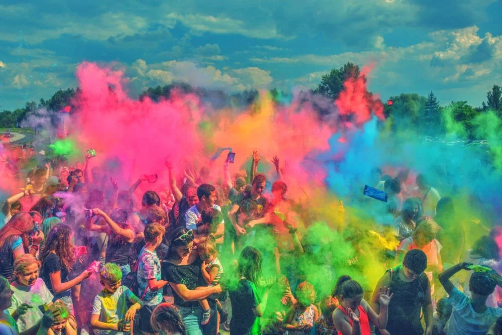 Za nami Holi Festiwal Kolorów w Rudzie Śląskiej! [ZDJĘCIA]