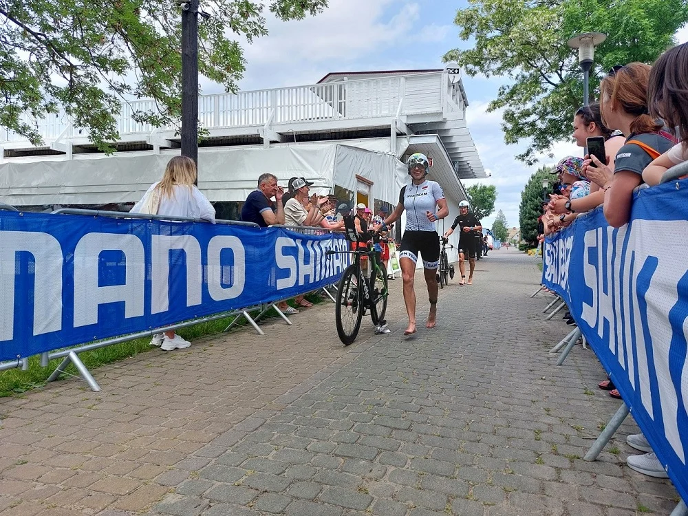 Stanisław Nowak ze srebrnym medalem na Marbruk Triathlon Charzykowy!
