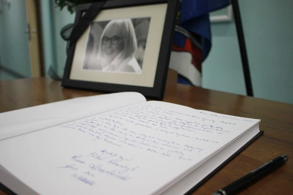 Najbliżsi współpracownicy i mieszkańcy Rudy Śląskiej żegnają prezydent Grażynę Dziedzic