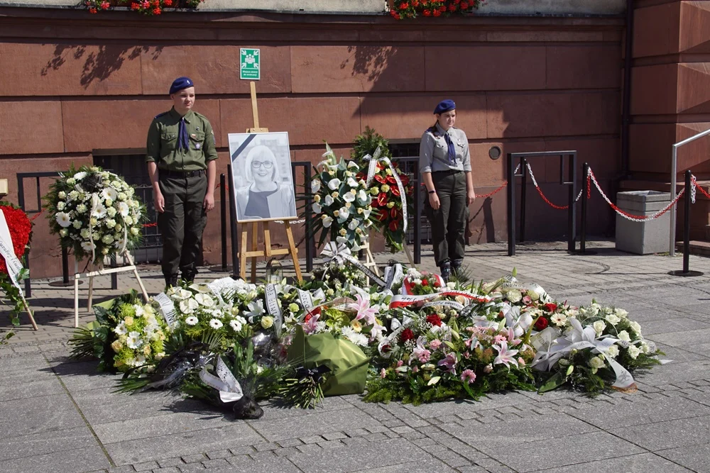 Pożegnanie śp. Grażyny Dziedzic 1