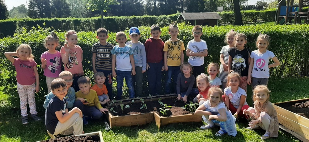 Ogródek przedszkolny w Publicznym Przedszkolu nr 9