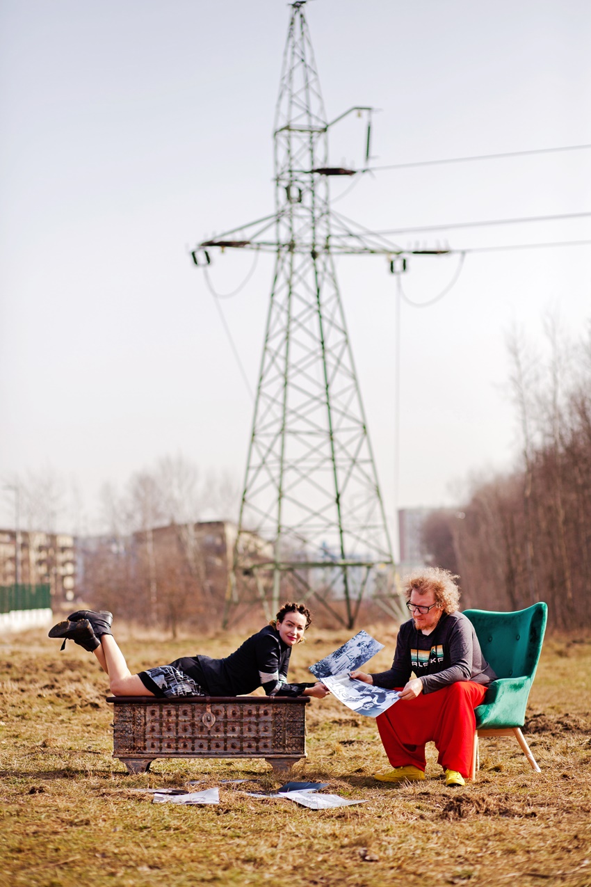 Etno Dzika Plaża nad jeziorem Paprocany