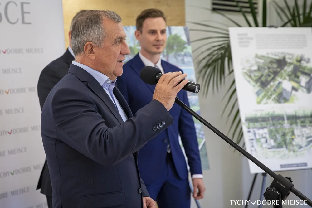 Teren w rejonie Al. Jana Pawła II nowym centrum miasta Tychy