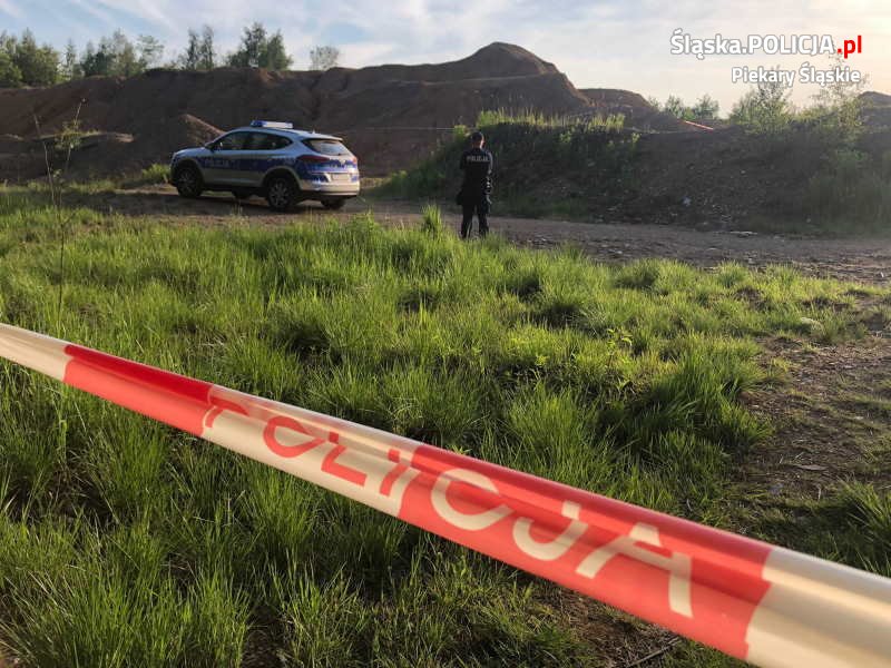 Znaleziono pocisk artyleryjski w Brzezinach Śląskich!