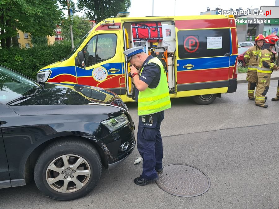 Potrącenie na przejściu dla pieszych. Policja apeluje o ostrożność