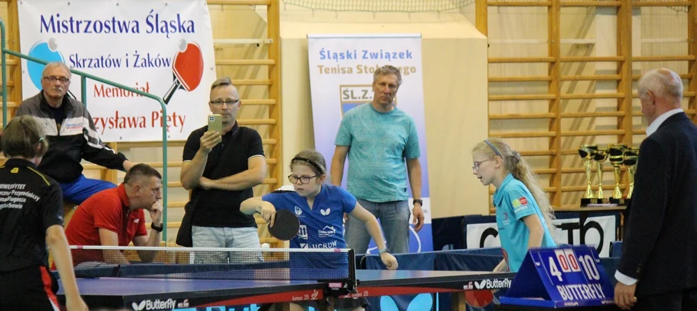Dwa złote medale dla Mysłowic - Mistrzostwa Śląska Żaczek w tenisie stołowym