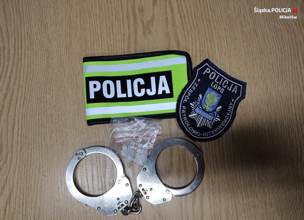 Orzescy patrolowcy zatrzymali posiadacza narkotyków