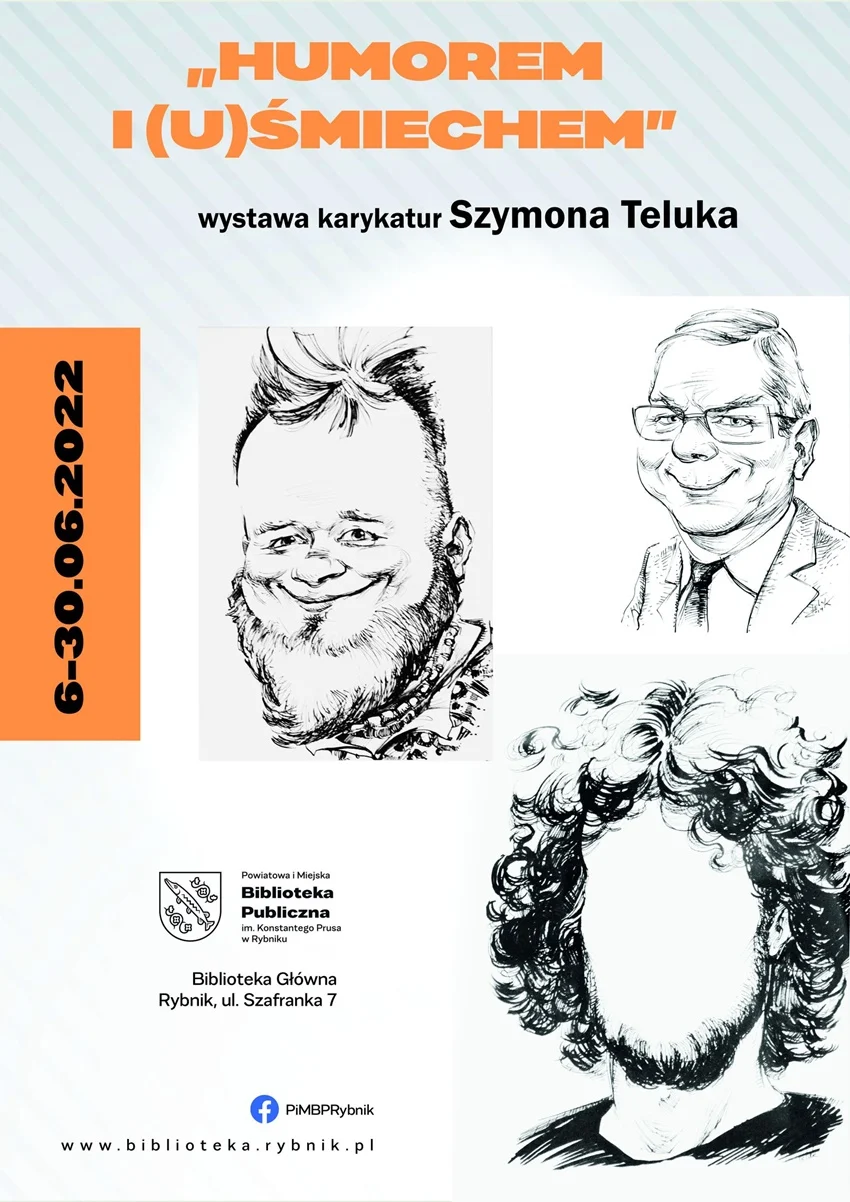 Humorem i (u)śmiechem – wystawa karykatur Szymona Teluka