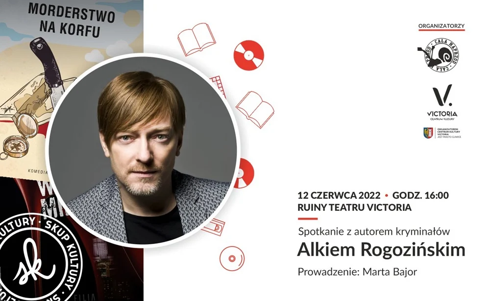 Spotkanie autorskie z Alkiem Rogozińskim, Marcinem Mellerem i Magdaleną Kulus