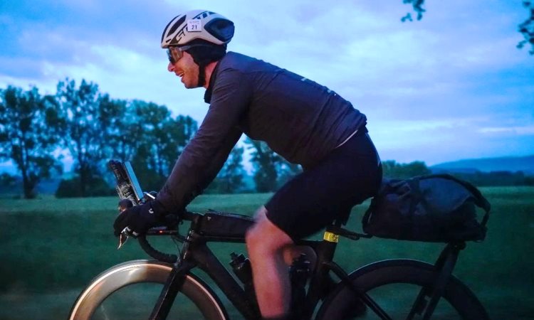 Na rowerze wykręcił tysiące kilometrów!