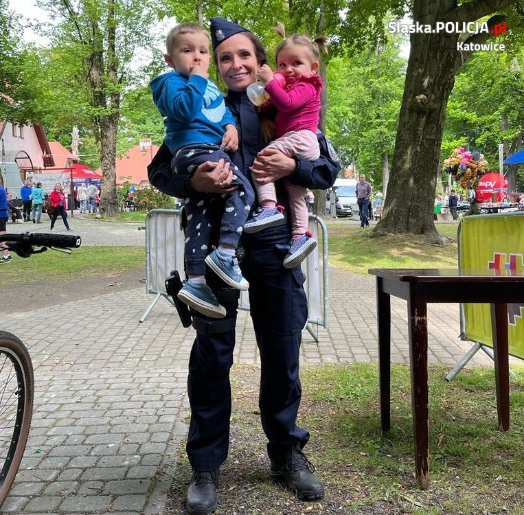 Katowiccy policjanci na piknikach rodzinnych 8