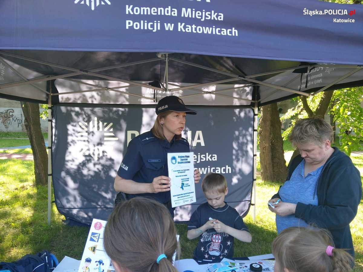 O bezpieczeństwie z mieszkańcami Załęża