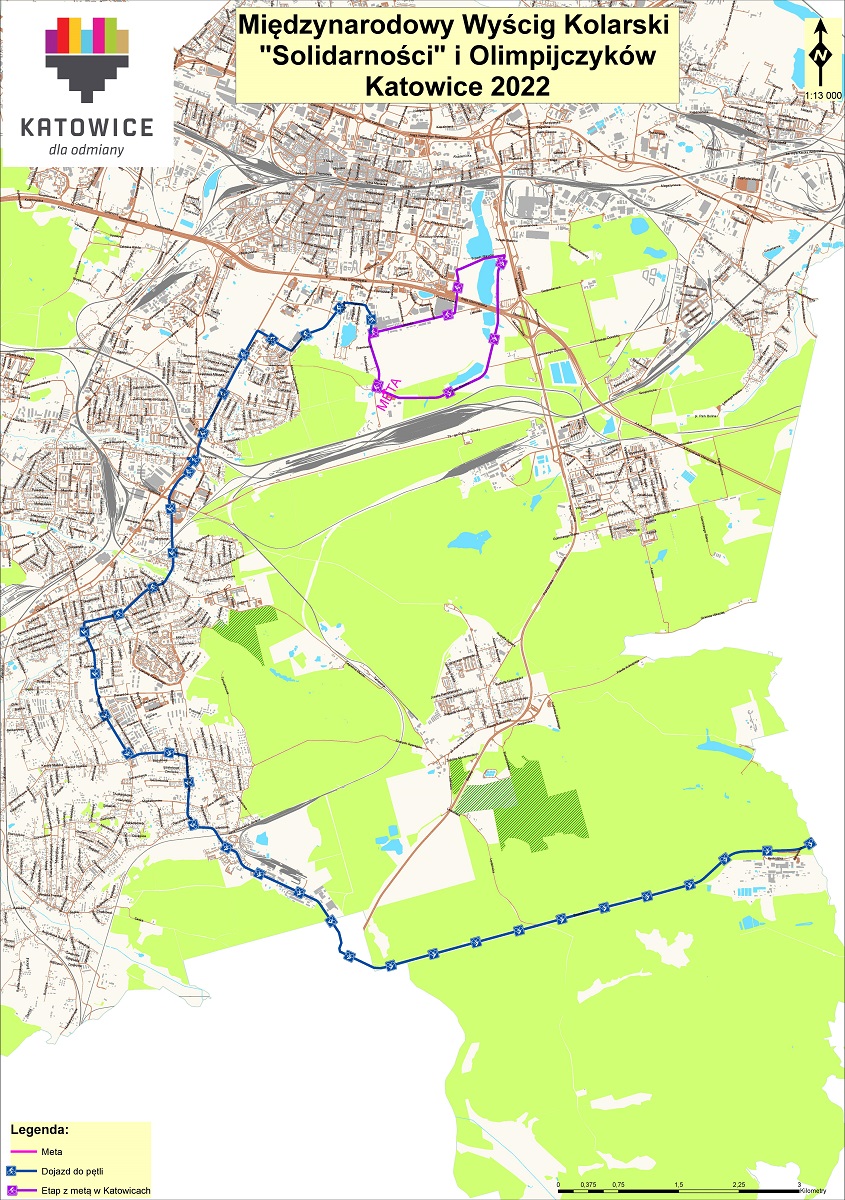 Międzynarodowy Wyścig Solidarności i Olimpijczyków w Katowicach