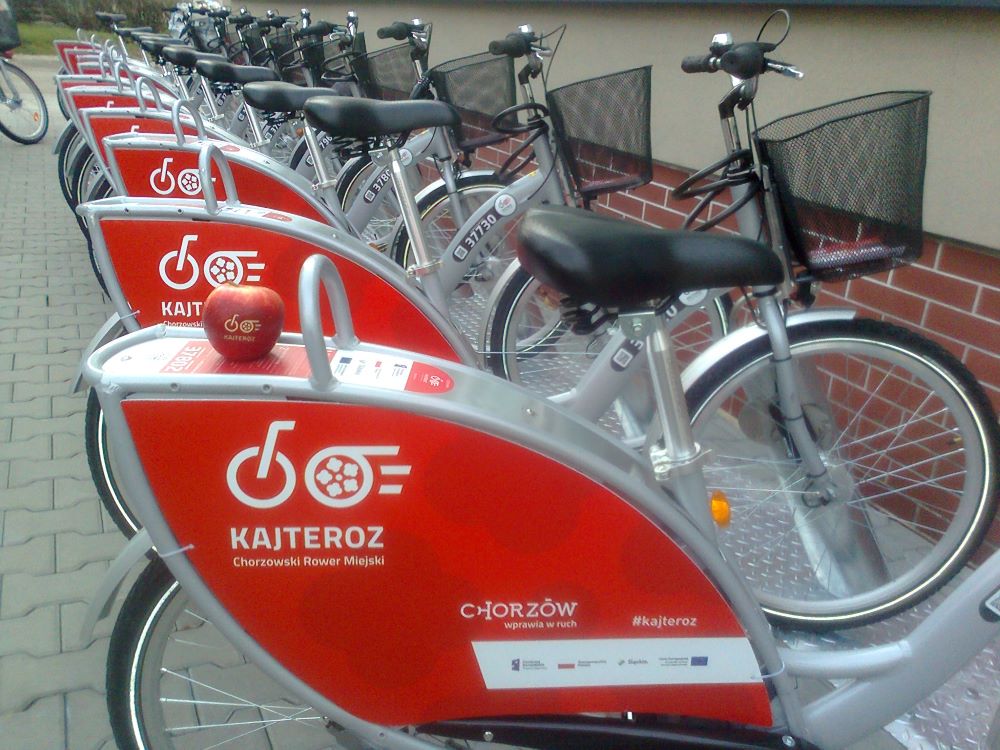 Co z rowerami miejskimi w Chorzowie? Ogłoszony nowy przetarg na system Kajteroz