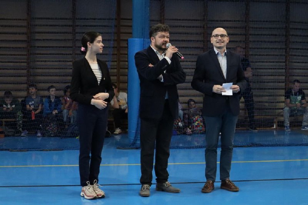 Towarzyski mecz piłki ręcznej w ramach XXX Olimpijskich Dni Sportu