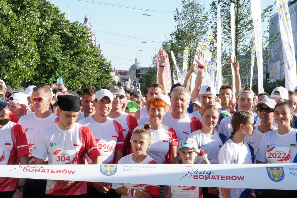 [FOTO] Za nami Bieg Bohaterów 2022. W imprezie wzięło udział ponad 1700 biegaczy