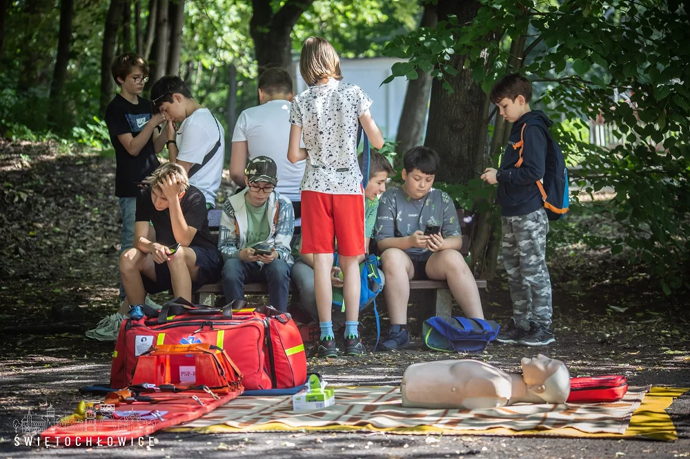 Bezpieczne wakacje nad Stawem Zacisze [ZDJĘCIA]