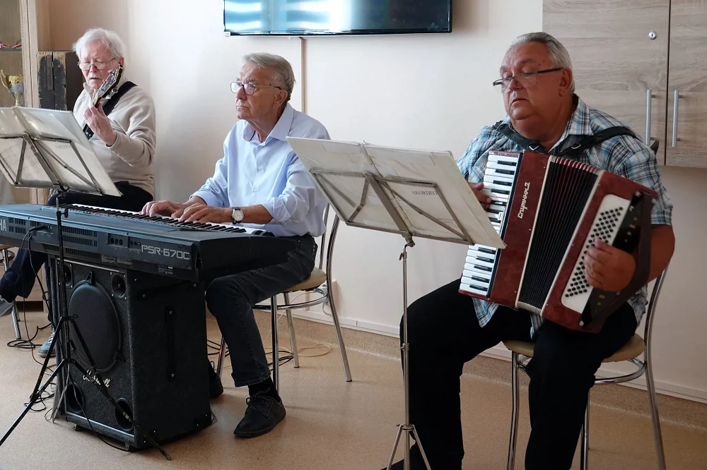 Poranek muzyczny w Dziennym Domu "Senior+"