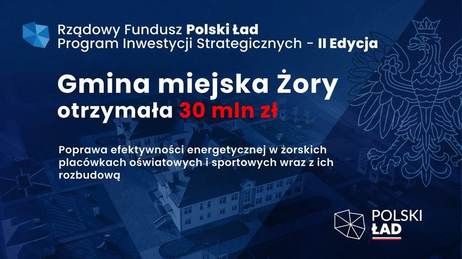 35 mln zł dla Żor z Rządowego Funduszu Polski Ład