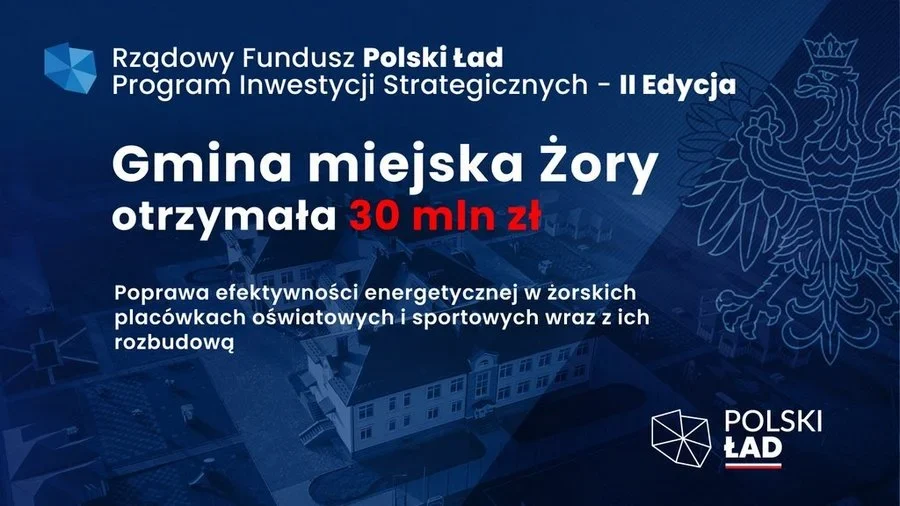 35 mln zł dla Żor z Rządowego Funduszu Polski Ład