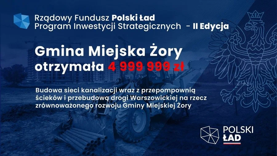 35 mln zł dla Żor z Rządowego Funduszu Polski Ład