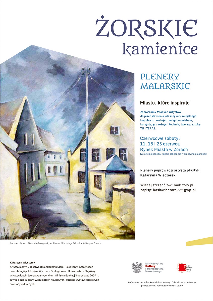 Warsztaty malarskie "Żorskie kamienice"
