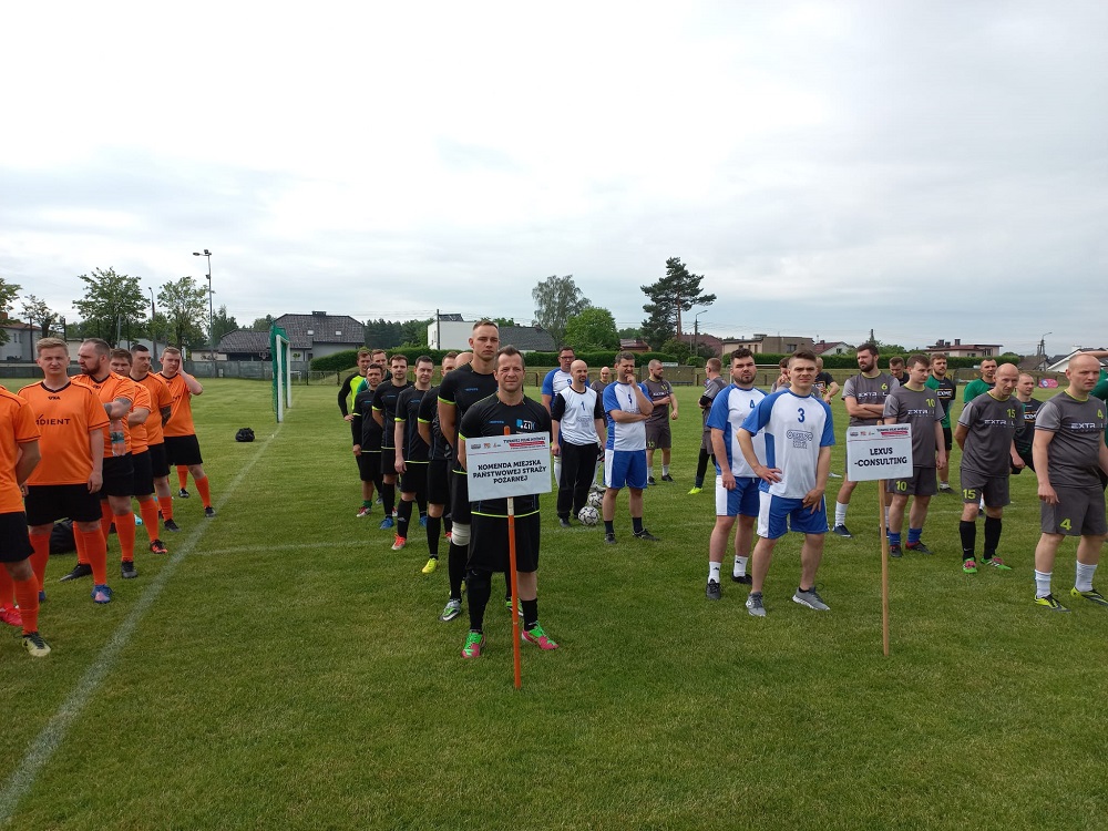 Żorscy strażacy wzięli udział w Turnieju Piłki Nożnej o Puchar Prezydenta Miasta!