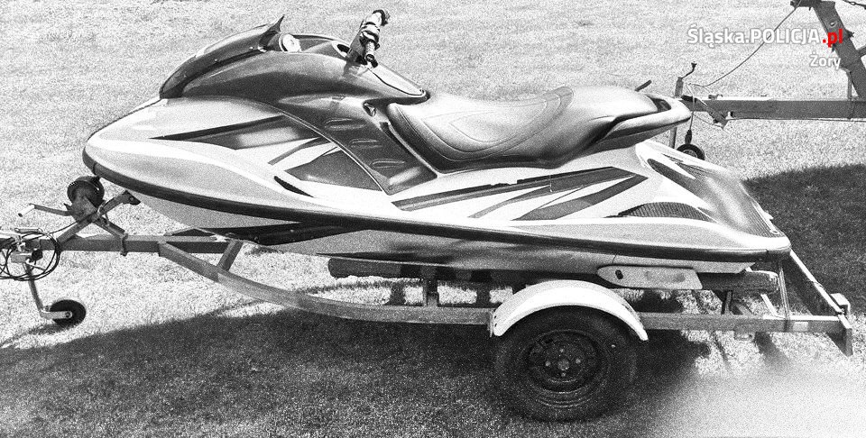 Żorscy kryminalni odnaleźli skradziony skuter wodny