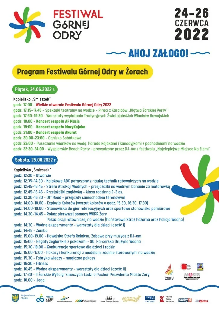 Rusza Festiwal Górnej Odry na Śmieszku! Przed nami koncerty i dyskoteka na plaży